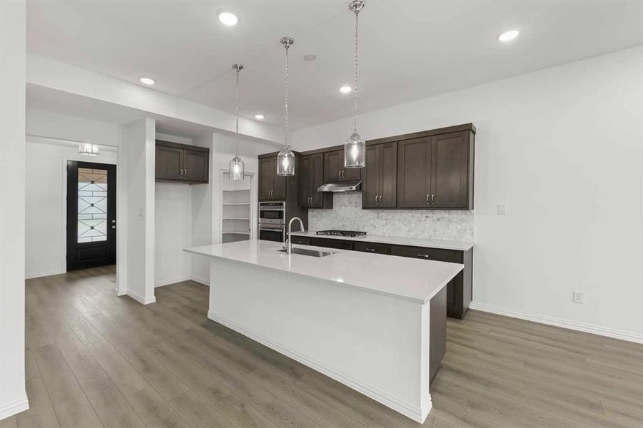 Furnished interior view inside a new home in Meadow Park, Melissa (Image 7). Furnished interior view inside a new home in Meadow Park, Melissa (Image 7).