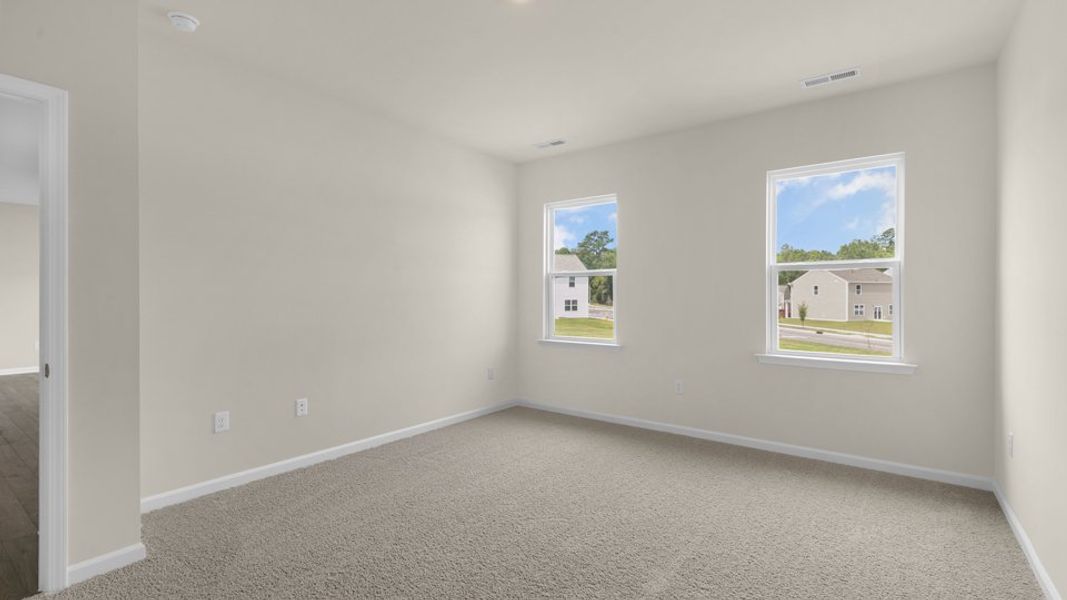 Spacious, unfurnished interior of a new home in Anderson Farm, Wendell (Image 10). Spacious, unfurnished interior of a new home in Anderson Farm, Wendell (Image 10).