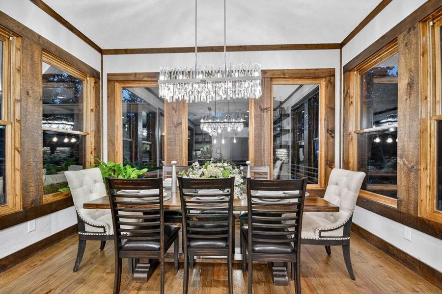 Furnished interior view inside a new home in , Mineral Bluff (Image 34).