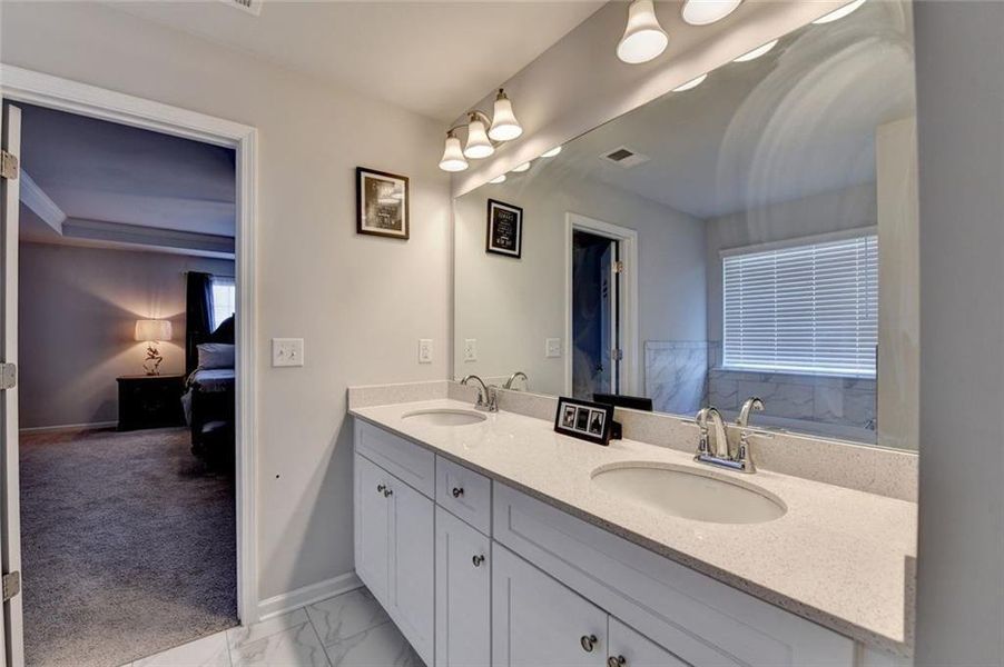 Furnished interior view inside a new home in Adagio, Dacula (Image 26).