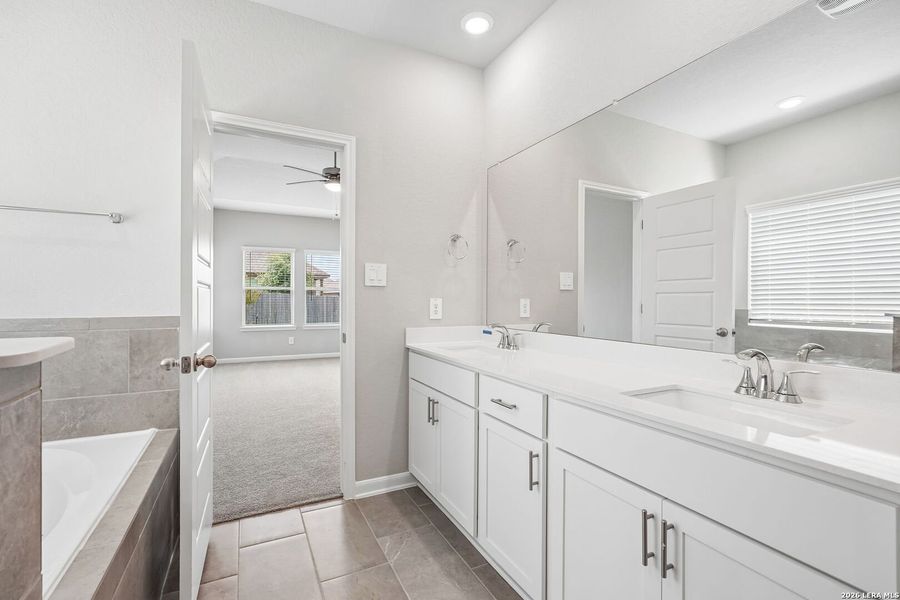 Furnished interior view inside a new home in Arcadia Ridge - Premier Series, San Antonio (Image 16).