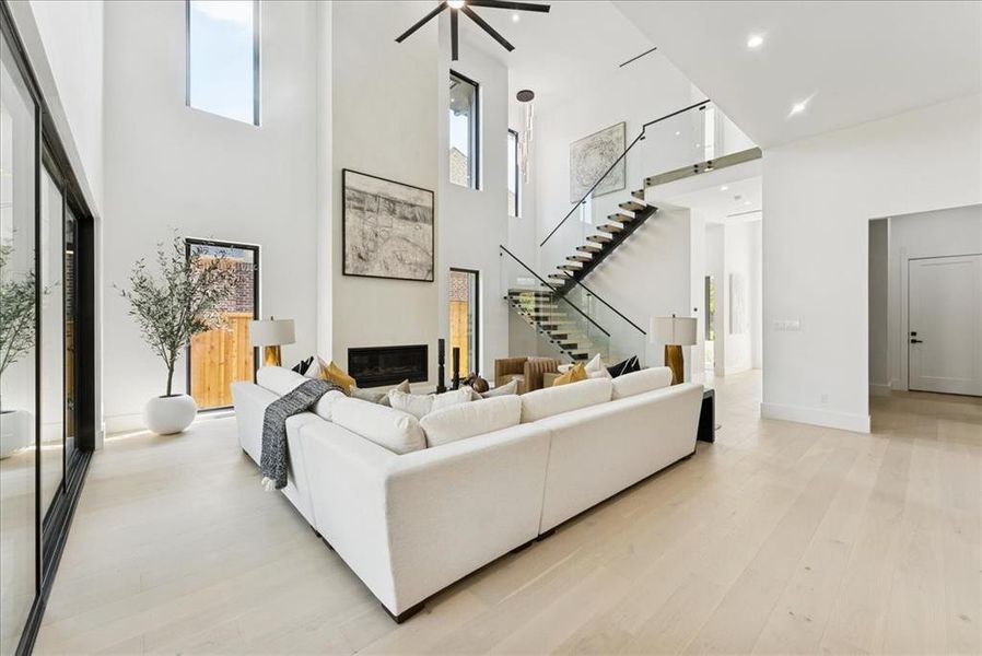 Furnished interior view inside a new home in , Dallas (Image 9). Furnished interior view inside a new home in , Dallas (Image 9).