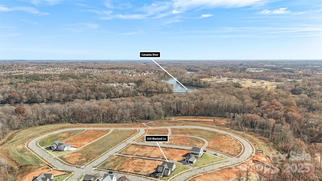 Site preparation for new homesites in Riverwalk, Rock Hill (Image 43).