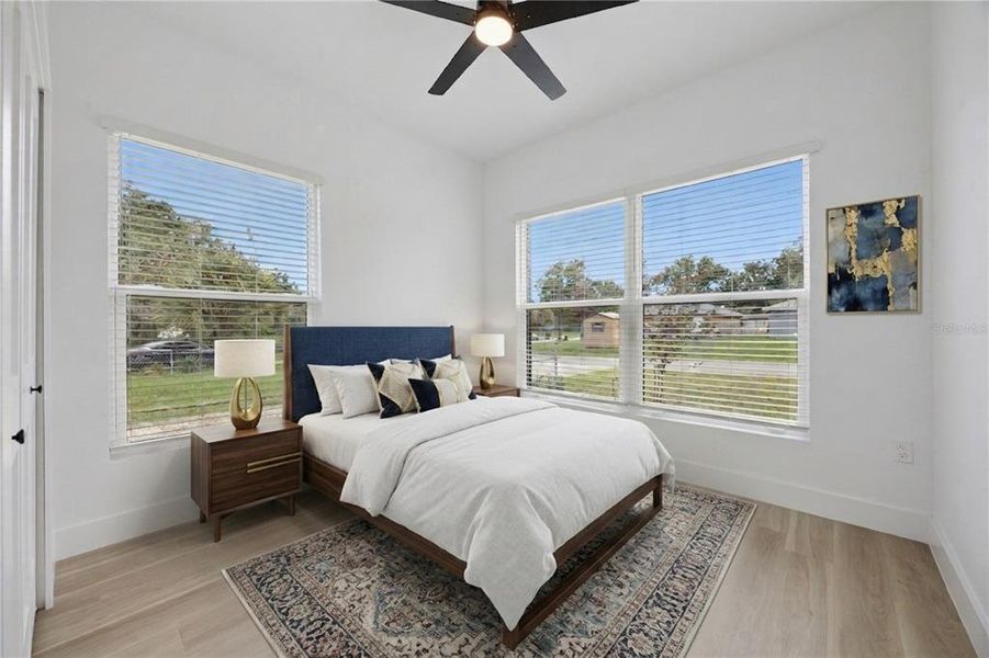 Furnished interior view inside a new home in , Oakland (Image 17). Furnished interior view inside a new home in , Oakland (Image 17).