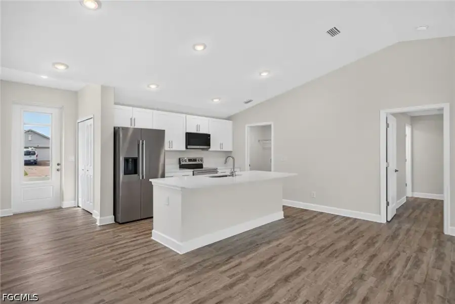 Furnished interior view inside a new home in Cape Coral, Cape Coral (Image 9). Furnished interior view inside a new home in Cape Coral, Cape Coral (Image 9).