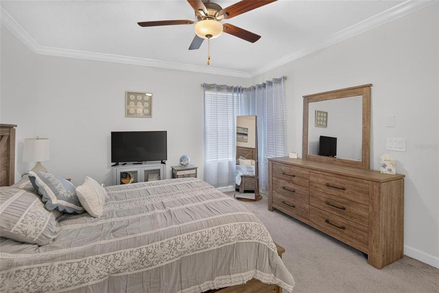 Furnished interior view inside a new home in Southshore Bay Active Adult, Wimauma (Image 19).
