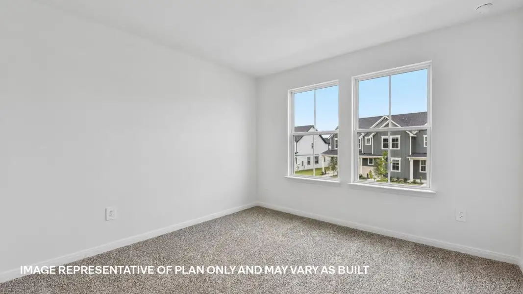 Spacious, unfurnished interior of a new home in Avery Centre, Round Rock (Image 48).