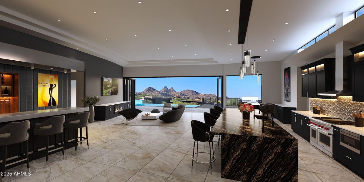 Great Room - Open Patio Door