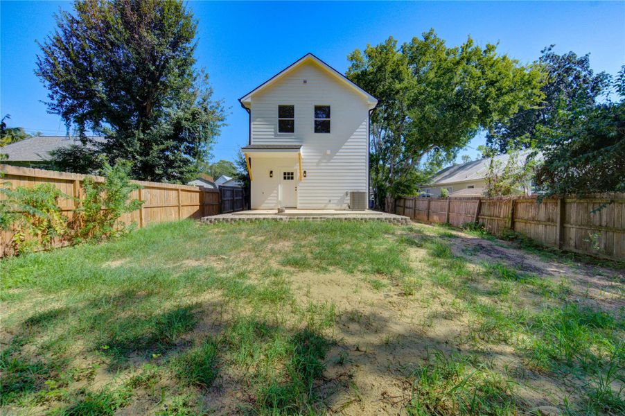 Exterior details and patio area of a home in , Bellville (Image 30). Exterior details and patio area of a home in , Bellville (Image 30).