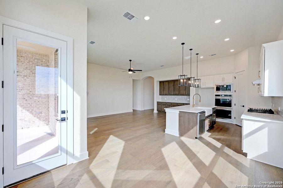 Furnished interior view inside a new home in Mayfair: 50ft. lots, New Braunfels (Image 4).