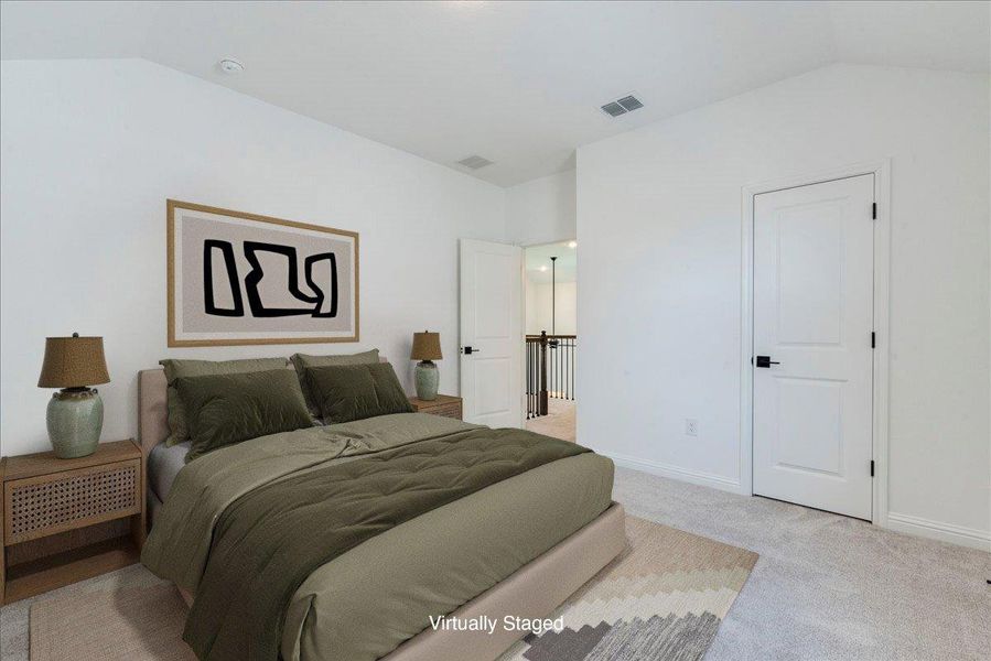 Furnished interior view inside a new home in , Kyle (Image 12).