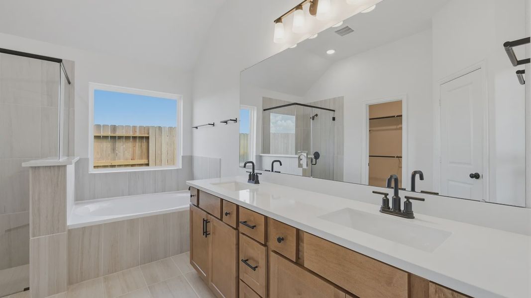 Furnished interior view inside a new home in Grand Magnolia, Magnolia (Image 31).
