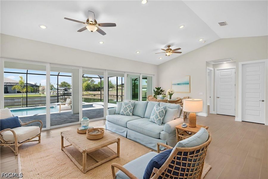 Furnished interior view inside a new home in Cape Coral, Cape Coral (Image 4).