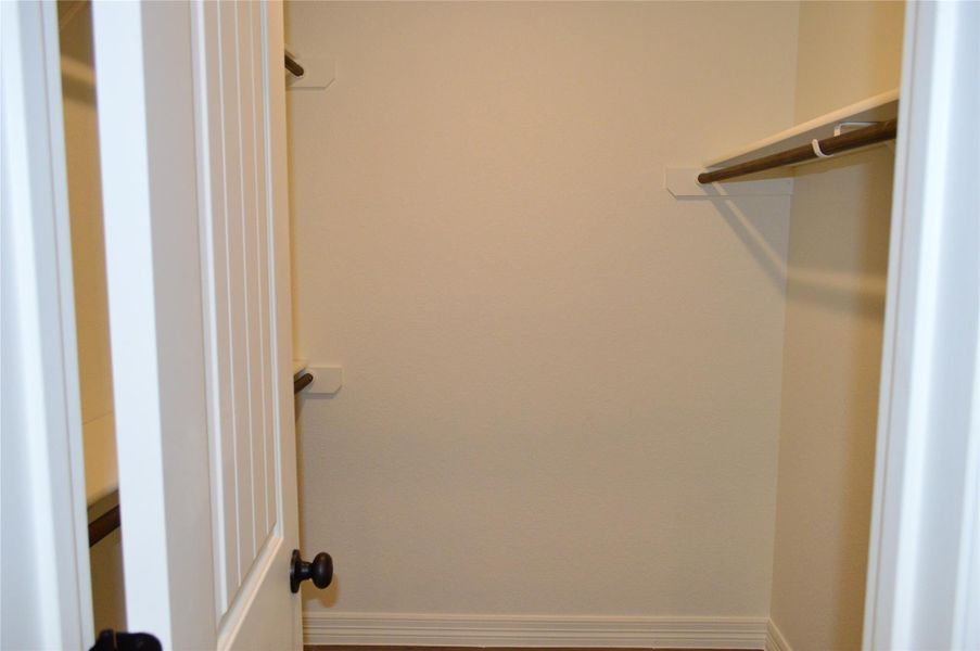 View of spacious closet
