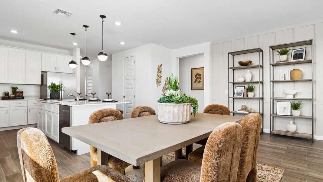 Representative furnished interior of a home built from the Dune by D.R. Horton in Westpark, Buckeye (Image 30).