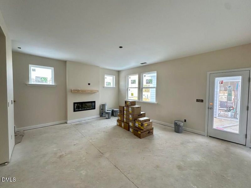 In-progress construction of a new home in Forestville Yard, Knightdale, NC (Image 10).