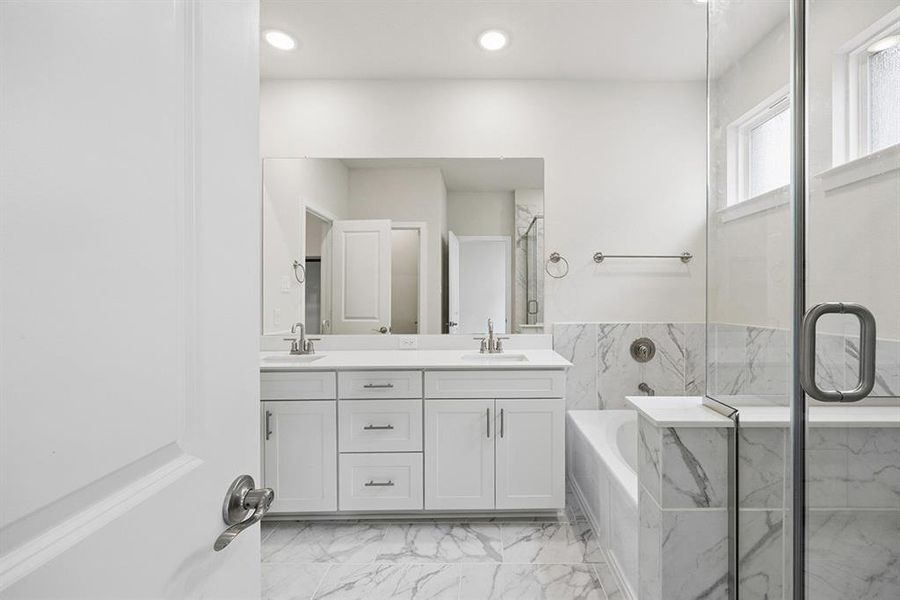 Furnished interior view inside a new home in Lexington Frisco, Frisco (Image 5).