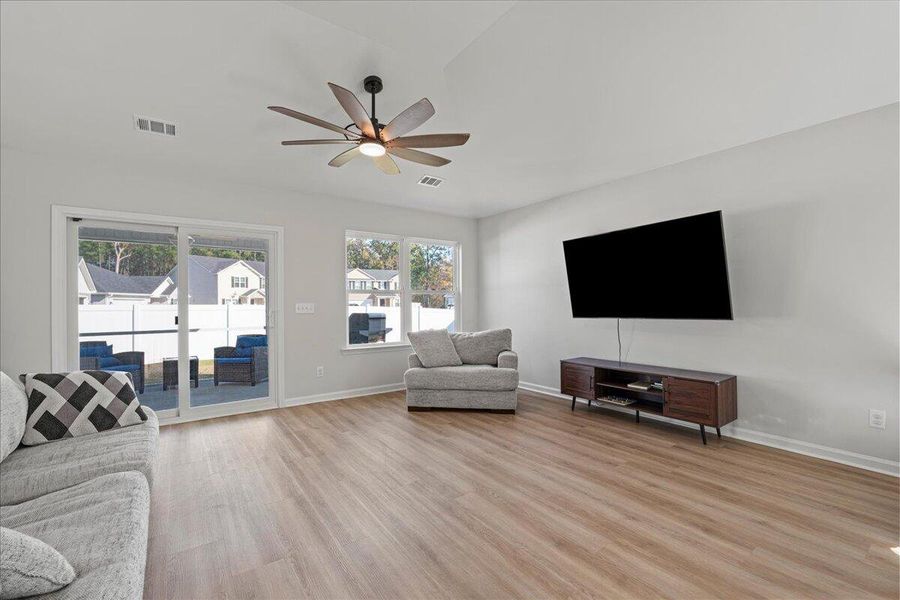 Furnished interior view inside a new home in , Bluffton (Image 11).