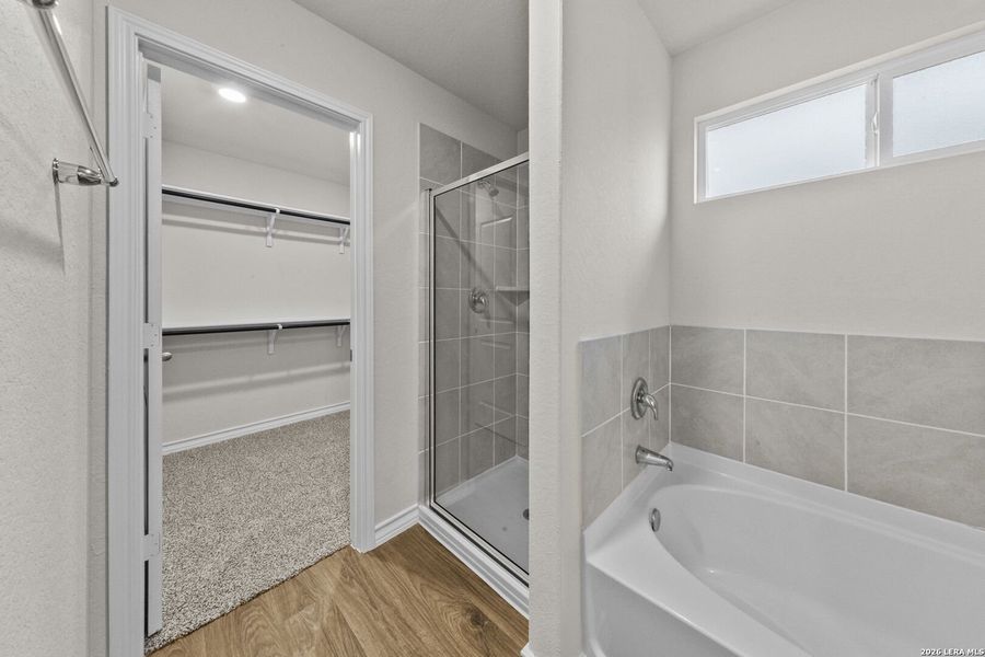 Furnished interior view inside a new home in Riverstone at Westpointe, San Antonio (Image 6).