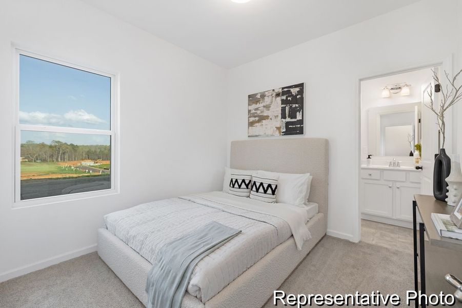 Furnished interior view inside a new home in Autumn Ridge, High Shoals (Image 23).