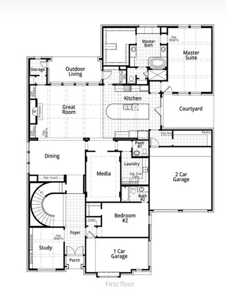 Image 51 representing the 608 Plan by Highland Homes in Mustang Lakes: 74ft. lots, Celina, TX. Image 51 representing the 608 Plan by Highland Homes in Mustang Lakes: 74ft. lots, Celina, TX.