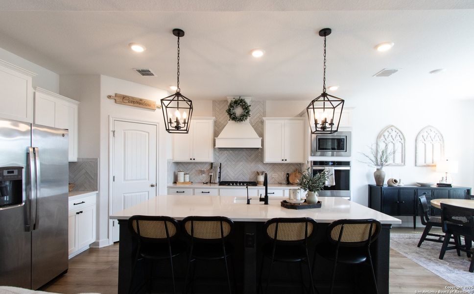 Furnished interior view inside a new home in , Spring Branch (Image 17). Furnished interior view inside a new home in , Spring Branch (Image 17).