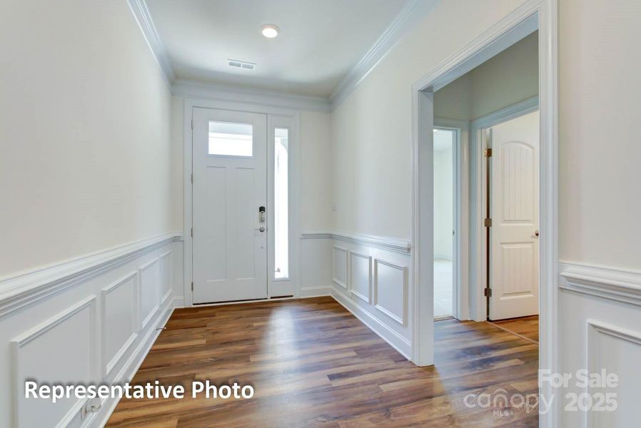 Spacious, unfurnished interior of a new home in Villas at Prestwick, Mooresville (Image 39).