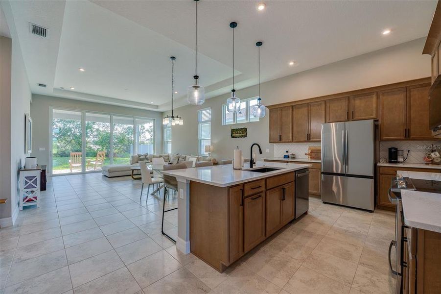 Furnished interior view inside a new home in , Deland (Image 13). Furnished interior view inside a new home in , Deland (Image 13).