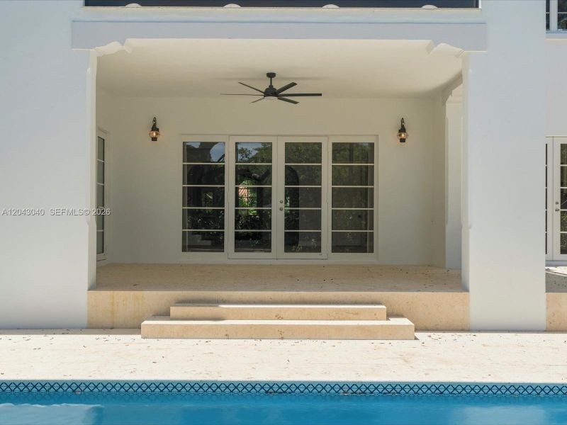 Exterior details and patio area of a home in , South Miami (Image 30).