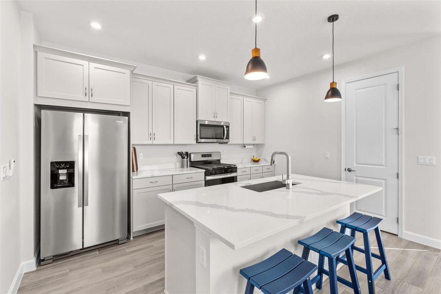 Furnished interior view inside a new home in , Port St. Lucie (Image 18).