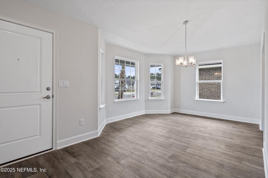 Spacious, unfurnished interior of a new home in Shadow Crest at Rolling Hills, Green Cove Springs (Image 15).