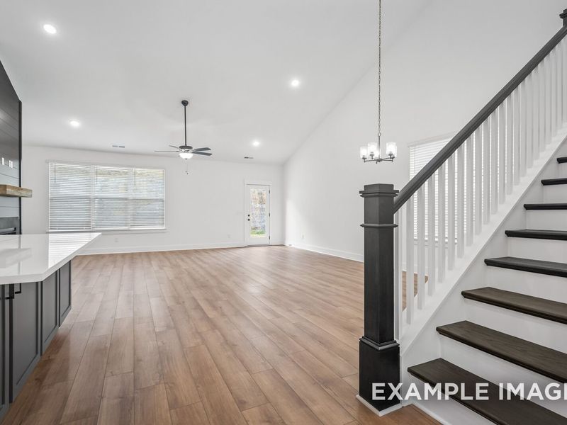 Spacious, unfurnished interior of a new home in Woods Crossing, Gallatin (Image 62).