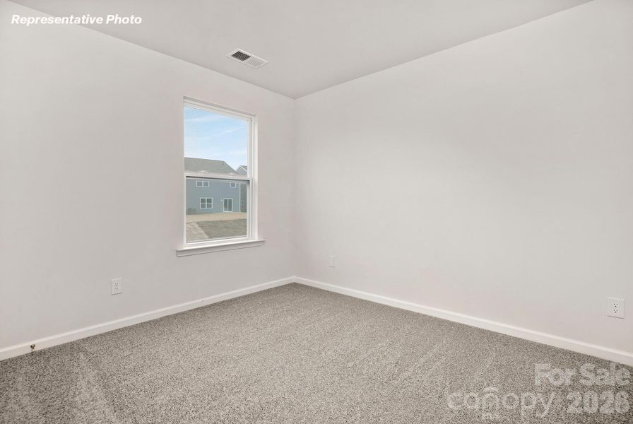 Spacious, unfurnished interior of a new home in Huffman Ridge, Hickory (Image 21).