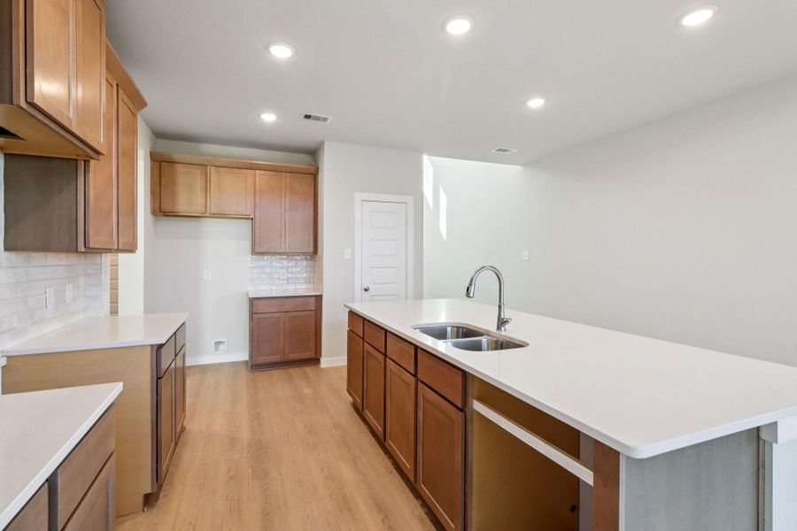 Furnished interior view inside a new home in Bluestem, Brookshire (Image 6).
