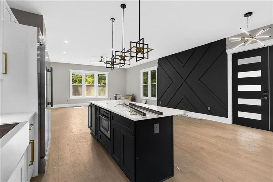 Furnished interior view inside a new home in , Atlanta (Image 11).