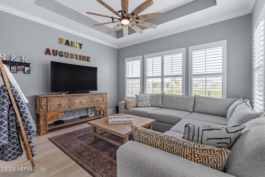 Furnished interior view inside a new home in Marshes of Madeira, St. Augustine (Image 51). Furnished interior view inside a new home in Marshes of Madeira, St. Augustine (Image 51).