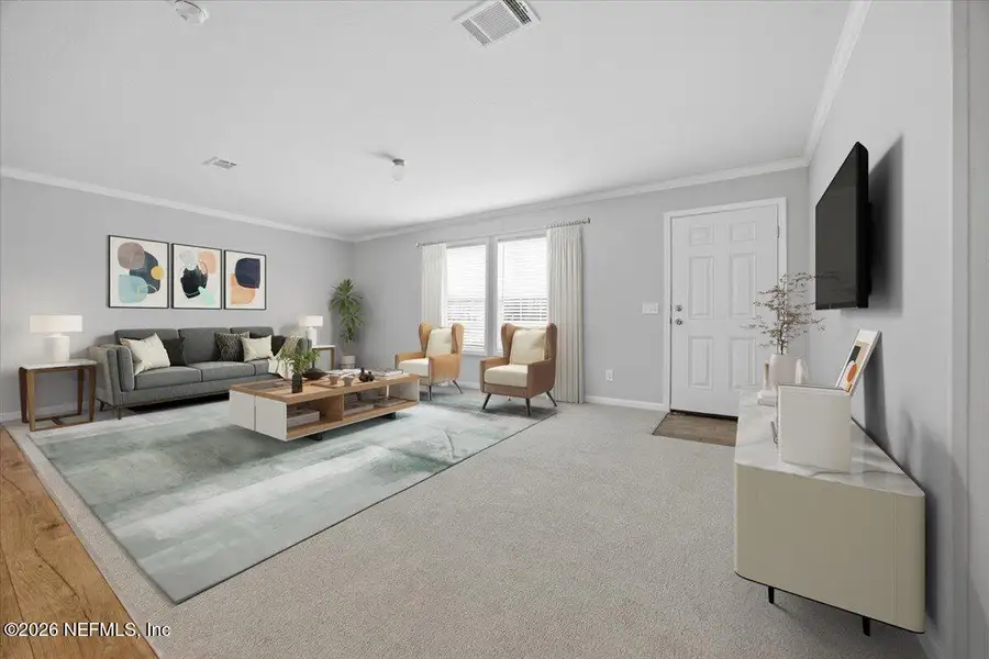 Furnished interior view inside a new home in , Macclenny (Image 3).