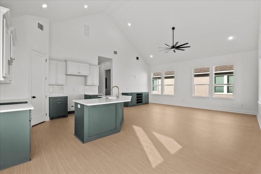 Furnished interior view inside a new home in , Surfside Beach (Image 12). Furnished interior view inside a new home in , Surfside Beach (Image 12).