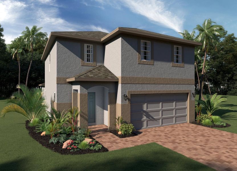 Elevation 1 - Gasparilla by Landsea Homes