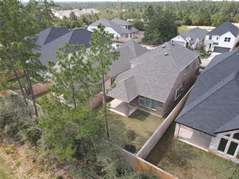 Front exterior of a new home in Kresston: 40ft. lots, Magnolia, TX, highlighting curb appeal (Image 2). Front exterior of a new home in Kresston: 40ft. lots, Magnolia, TX, highlighting curb appeal (Image 2).