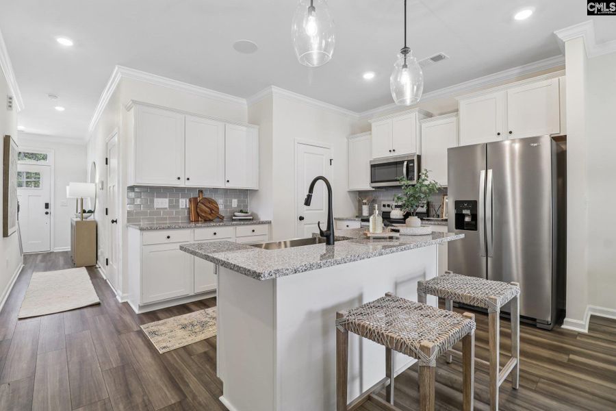 Furnished interior view inside a new home in Walker’s Trail, Lexington (Image 7).