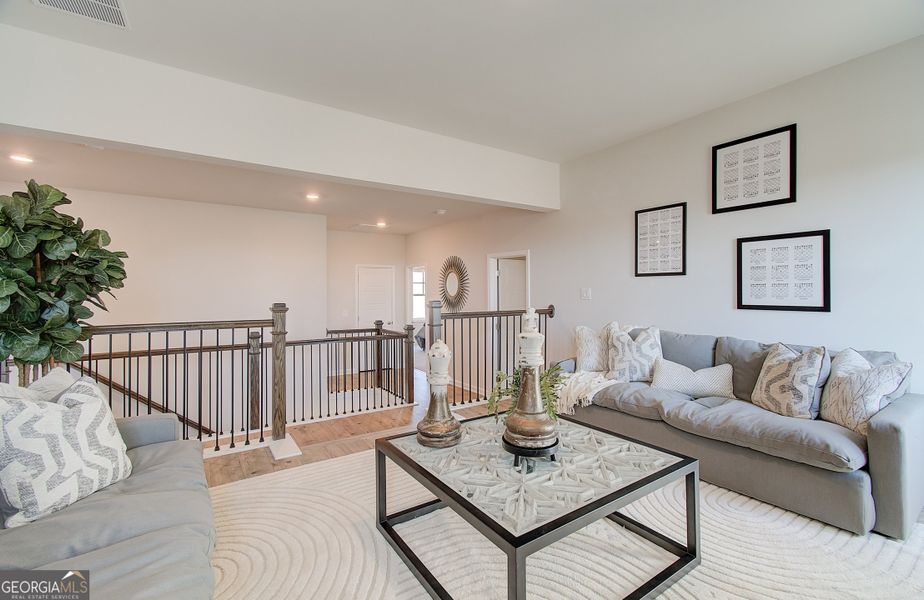 Furnished interior view inside a new home in Mallard’s Landing, Jefferson (Image 48).