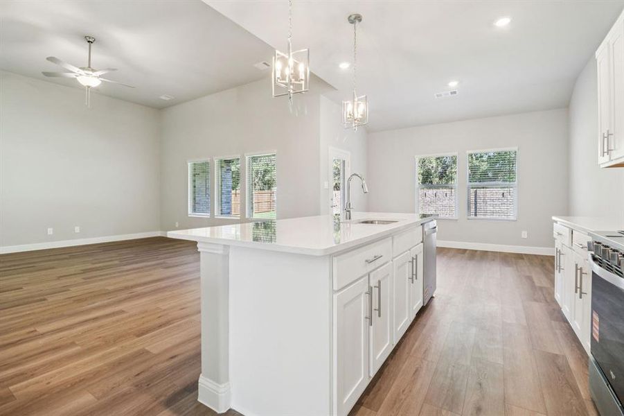 Photo is not of the actual home, but is an inspirational photo of builder’s model home and may depict options, furnishings, and/or decorator features that are not included.