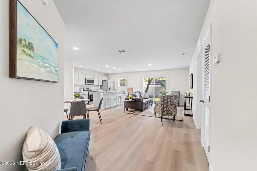 Furnished interior view inside a new home in , Jacksonville (Image 4).
