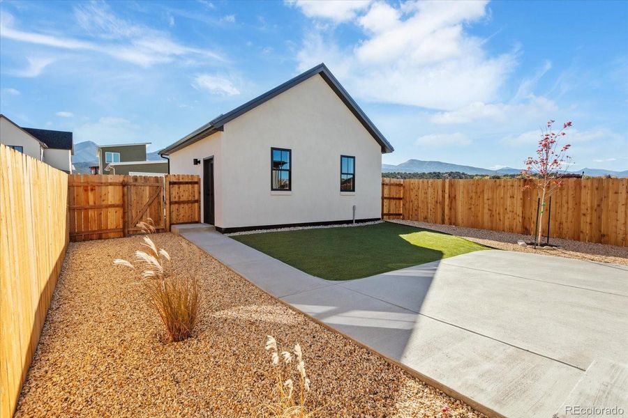Exterior details and patio area of a home in , Salida (Image 22).