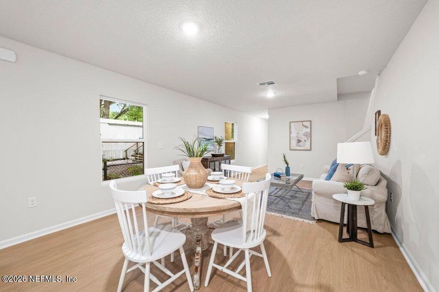 Furnished interior view inside a new home in , Jacksonville (Image 5).