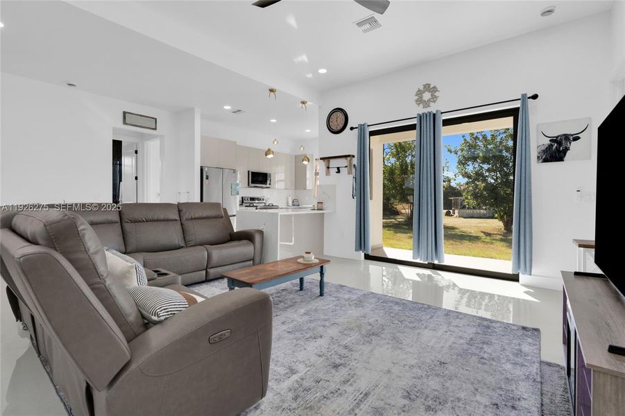 Furnished interior view inside a new home in , Lehigh Acres (Image 10).