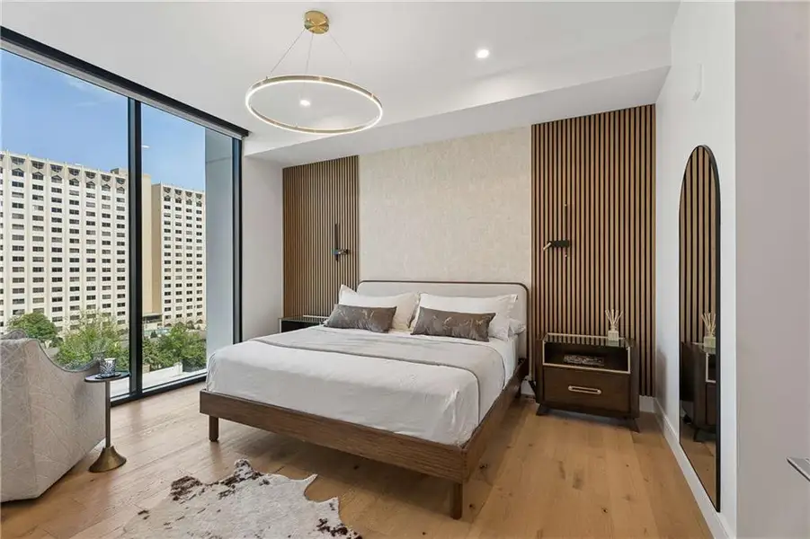 Furnished interior view inside a new home in , Atlanta (Image 8).