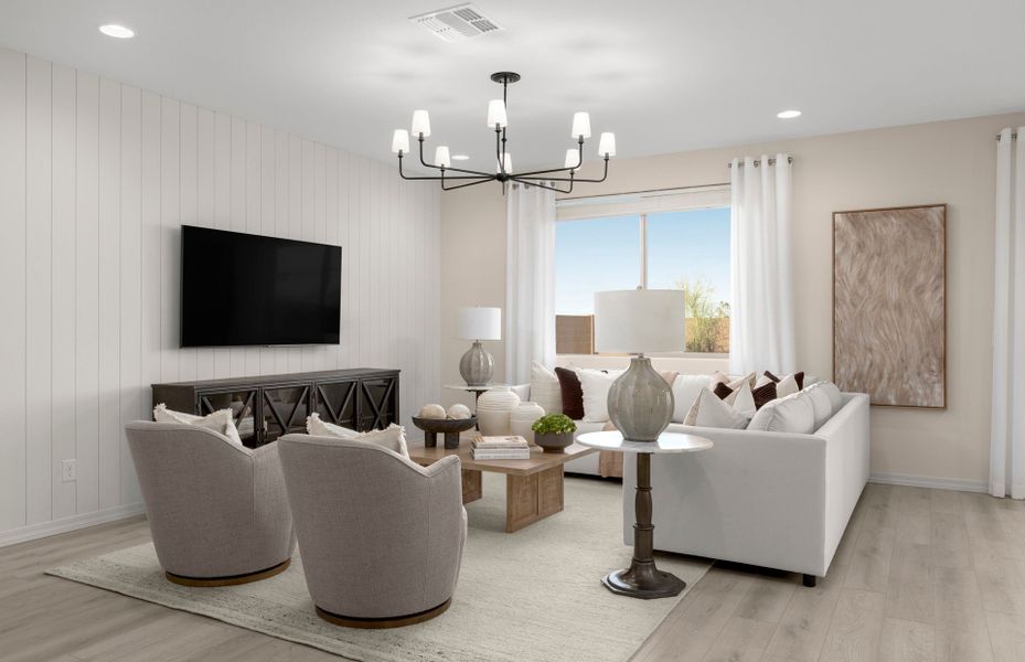 Representative furnished interior of a home built from the Starling by Pulte Homes in Alamar, Tolleson (Image 8).
