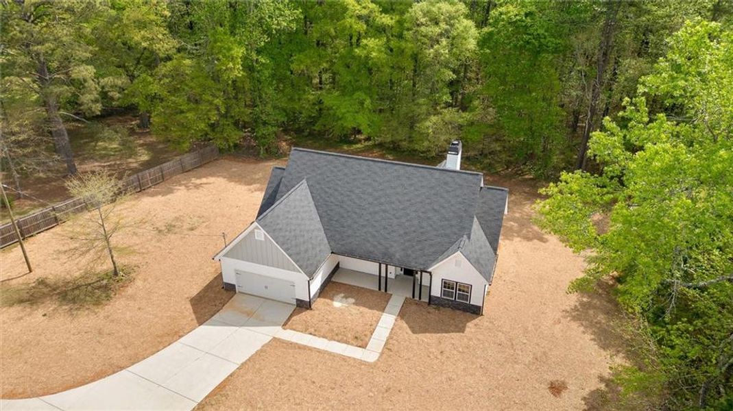 Front exterior of a new home in , Villa Rica, GA, highlighting curb appeal (Image 23).